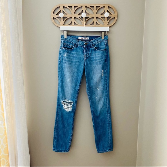 J Brand Tulum Denim Jeans Blue Sz 24 - Picture 5 of 15